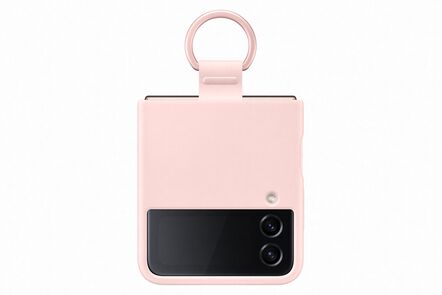 Samsung Z Flip4 Silicon Case With Ring